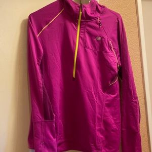 New balance half zip hoodie